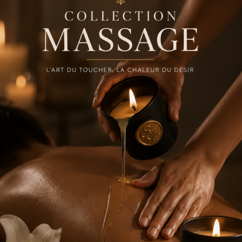 Bougie Anastasia – Bougie à huile de massage 120 ml