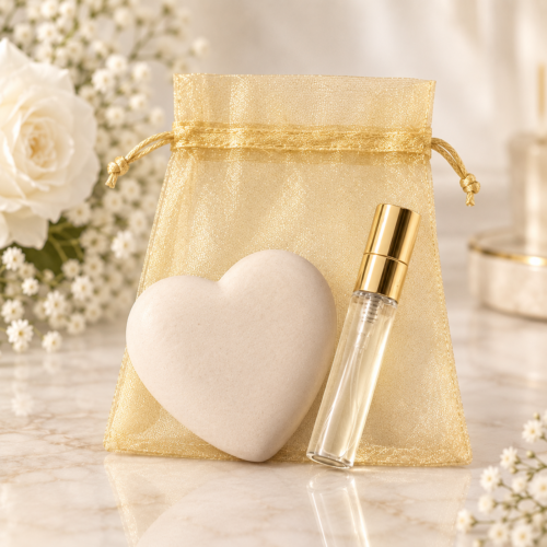 Éclat d’Amour – Coeur en Plâtre